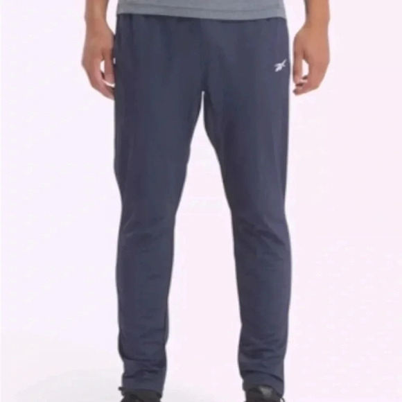 Reebok Athletic Sporty Lounge Comfy Jogger Pants Heather Black/Gray Men’s XL NEW - Picture 1 of 8